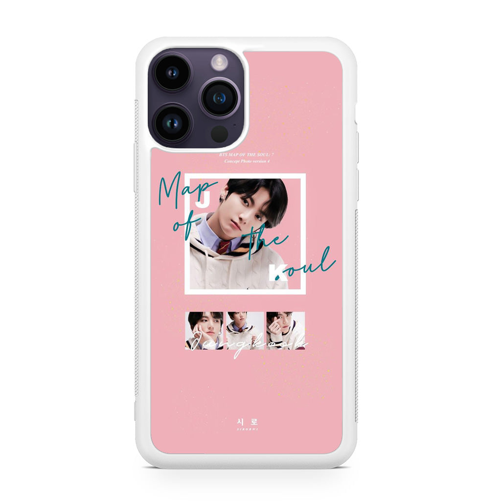 Jungkook Map Of The Soul BTS iPhone 14 Pro / 14 Pro Max Case