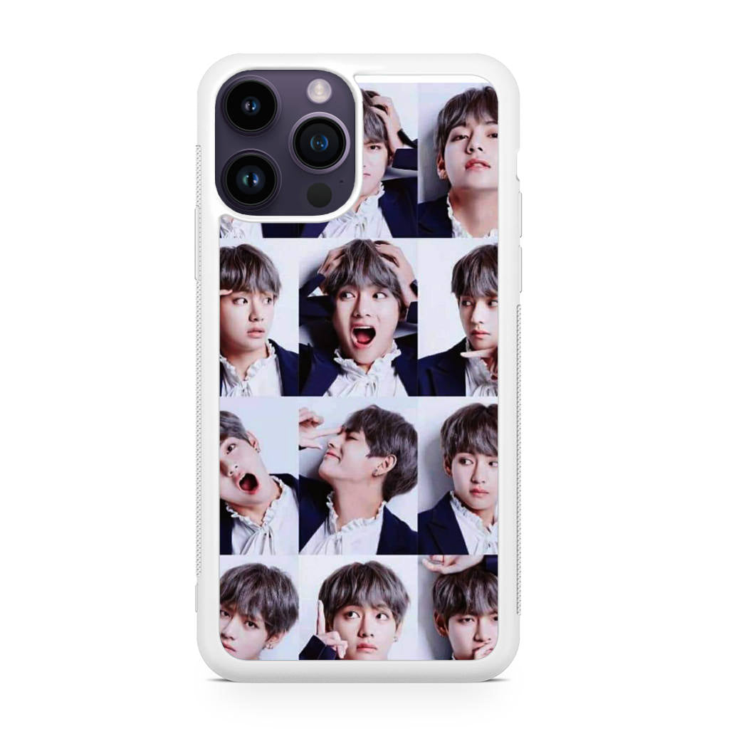 Kim Tae-hyung Collage iPhone 14 Pro / 14 Pro Max Case