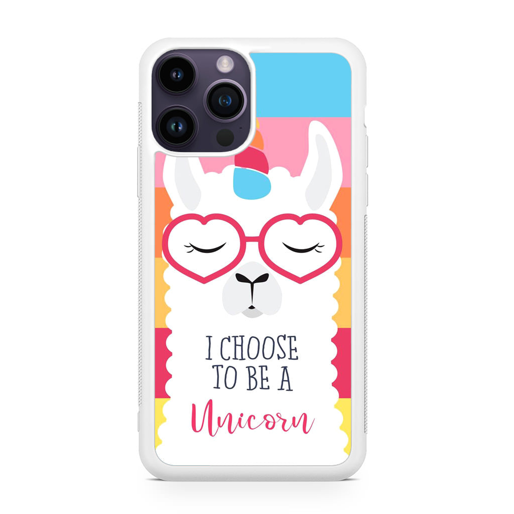 Llama Unicorn iPhone 14 Pro / 14 Pro Max Case