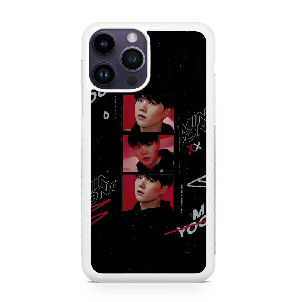 Min Yoongi iPhone 14 Pro / 14 Pro Max Case