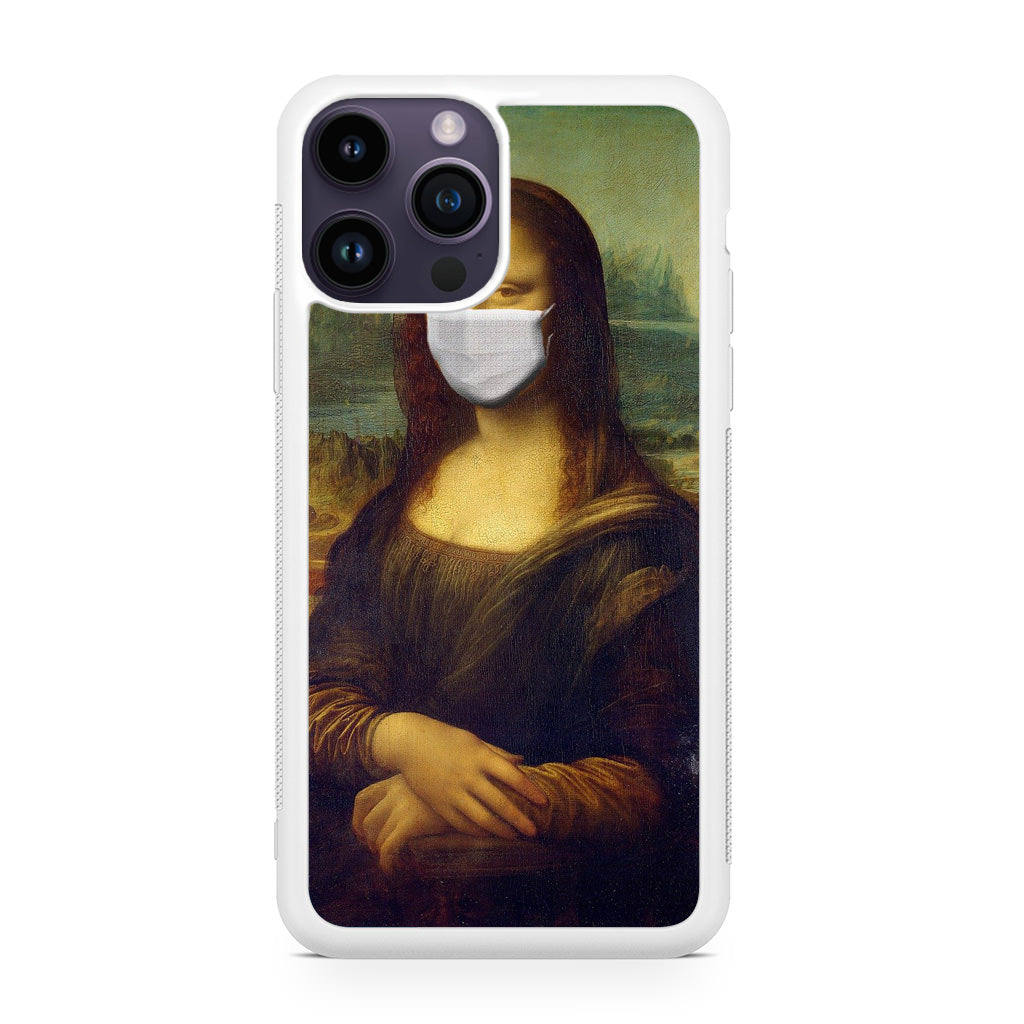 Monalisa In Pandemic iPhone 14 Pro / 14 Pro Max Case