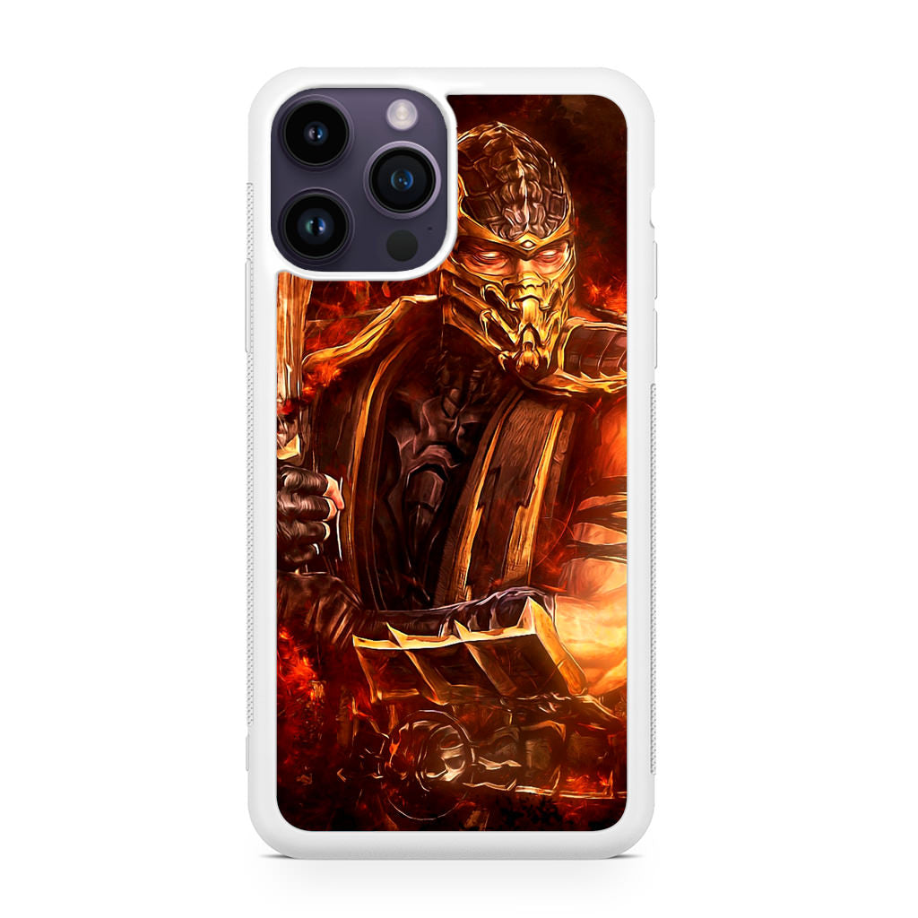 Mortal Kombat Scorpion iPhone 14 Pro / 14 Pro Max Case