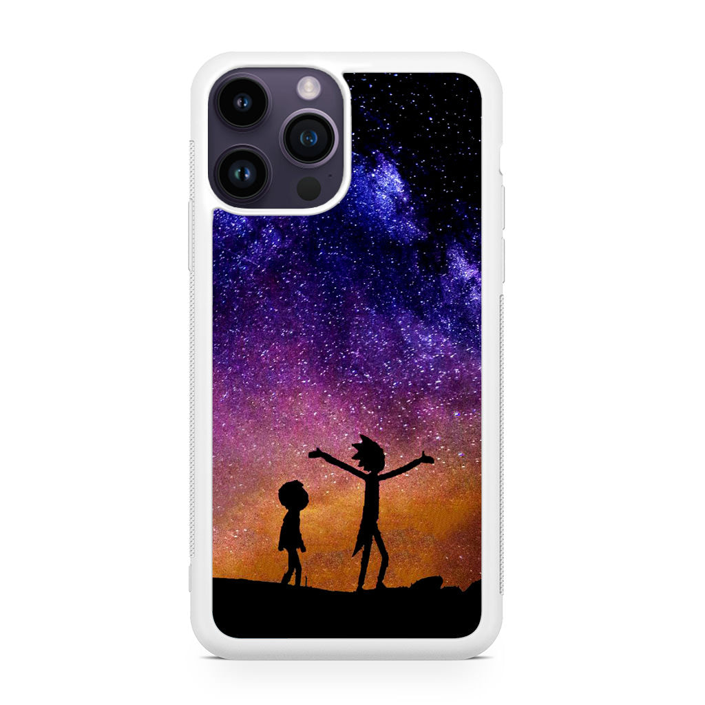 Morty Space Nebula iPhone 14 Pro / 14 Pro Max Case