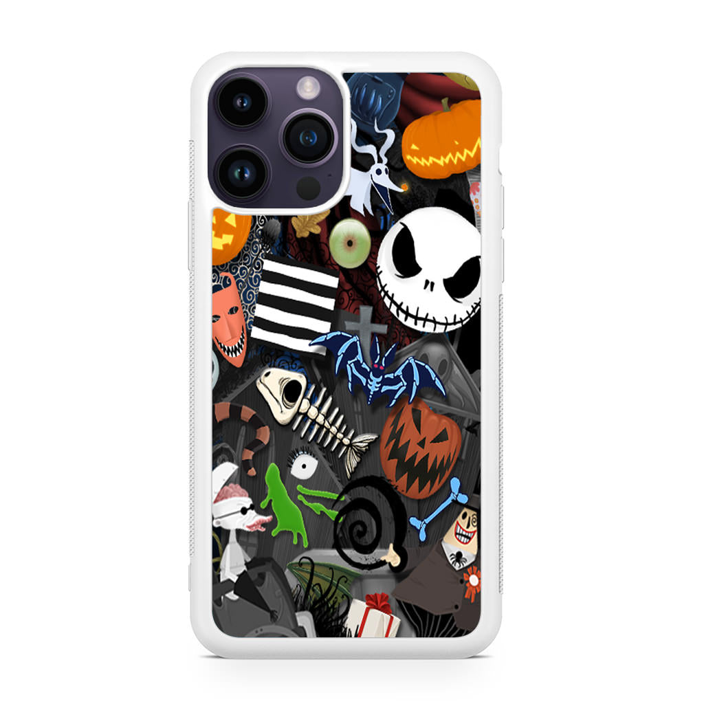 Nightmare Before Chrismast Collage iPhone 14 Pro / 14 Pro Max Case