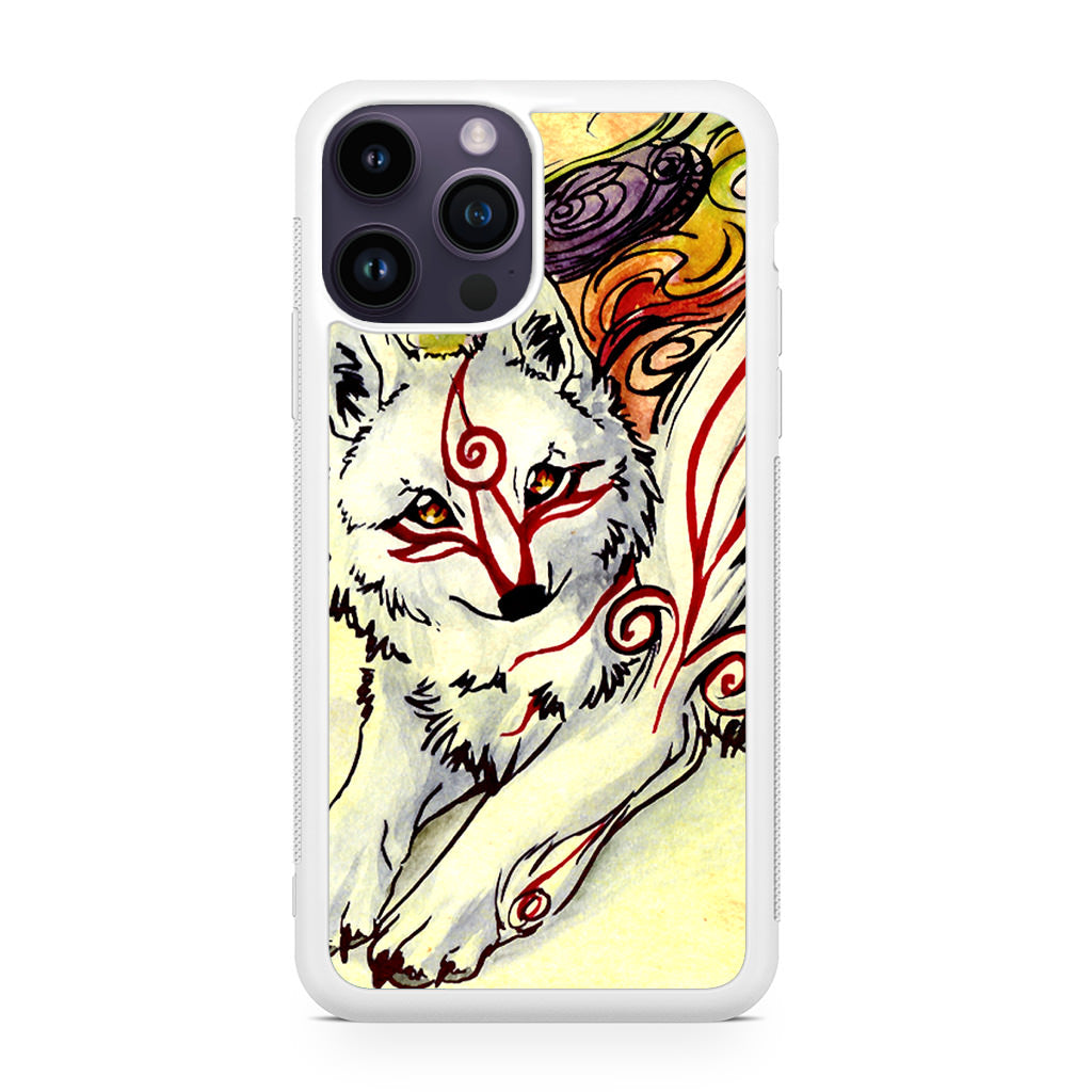 Okami Amaterasu iPhone 14 Pro / 14 Pro Max Case