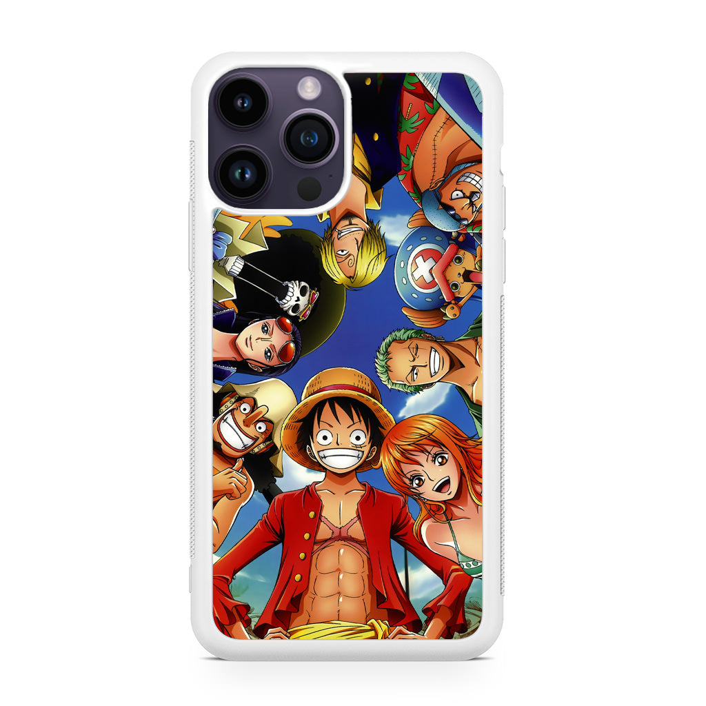 One Piece Luffy Crew iPhone 14 Pro / 14 Pro Max Case Customilo One Piece Luffy Crew iPhone 14 Pro / 14 Pro Max Case Customilo