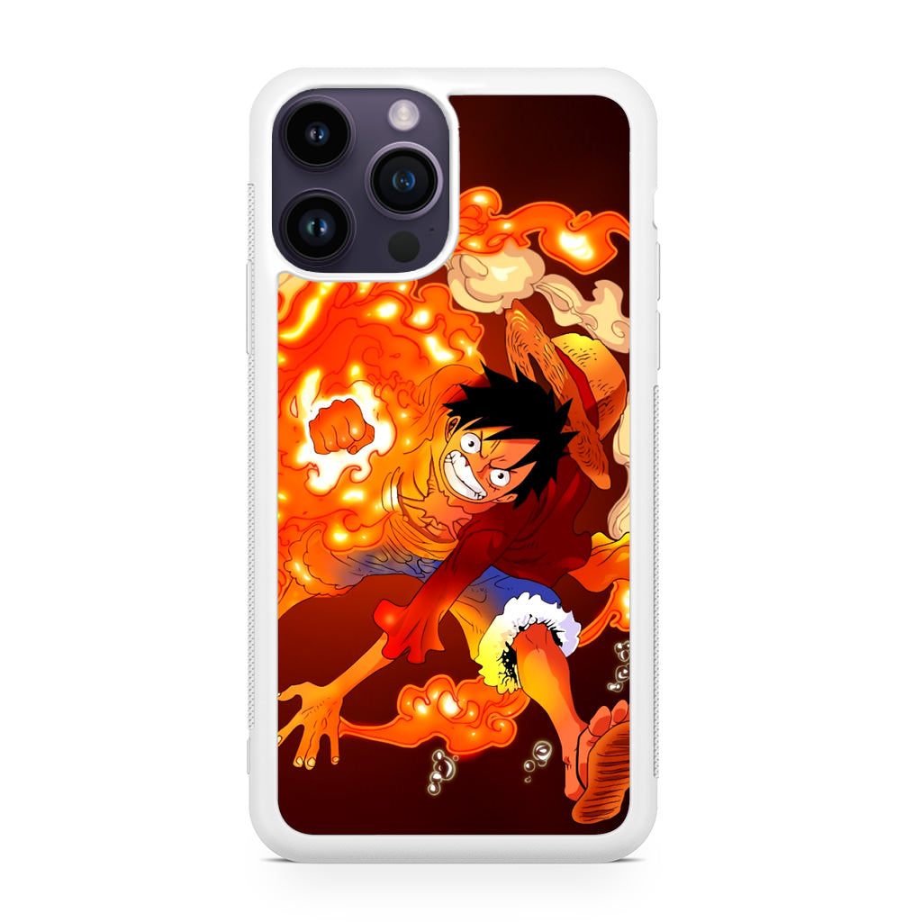 One Piece Luffy Red Hawk iPhone 14 Pro / 14 Pro Max Case