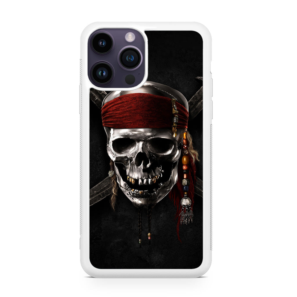 Pirates Of Carribean Skull iPhone 14 Pro / 14 Pro Max Case