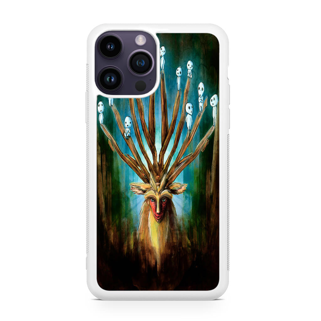 Princess Mononoke Forest Spirit iPhone 14 Pro / 14 Pro Max Case