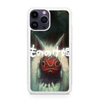 Princess Mononoke Mask iPhone 14 Pro / 14 Pro Max Case
