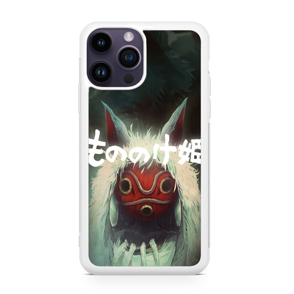 Princess Mononoke Mask iPhone 14 Pro / 14 Pro Max Case