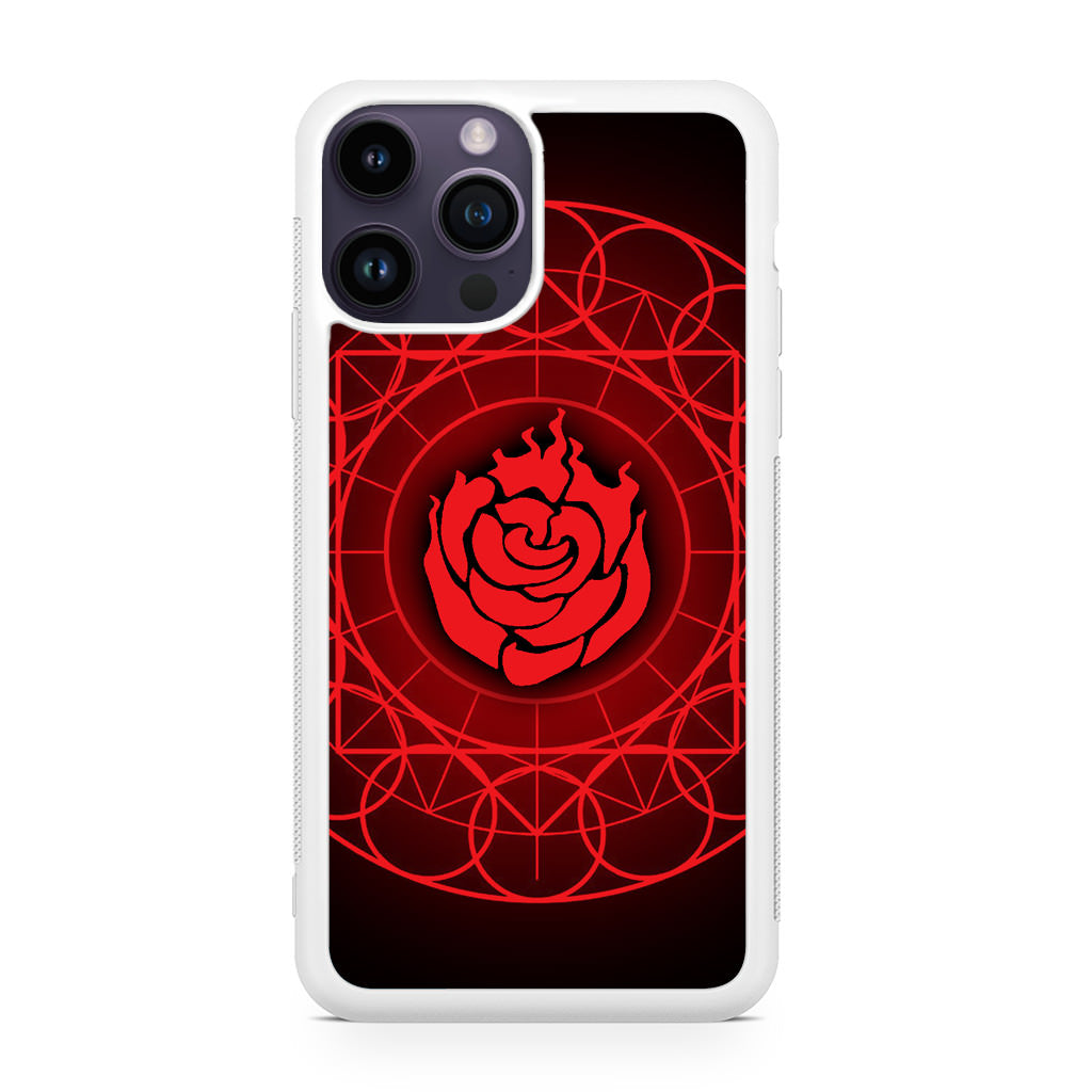 Ruby Rose Symbol RWBY iPhone 14 Pro / 14 Pro Max Case