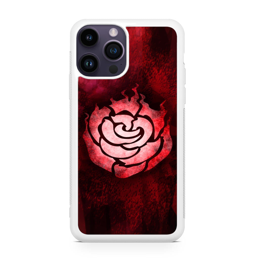 RWBY Ruby Rose Symbol iPhone 14 Pro / 14 Pro Max Case