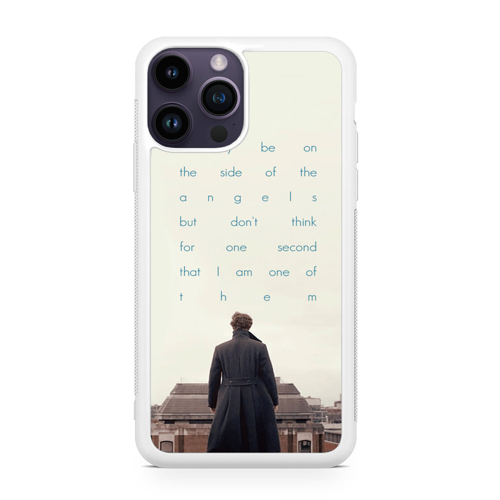 Sherlock Holmes Quote iPhone 14 Pro / 14 Pro Max Case