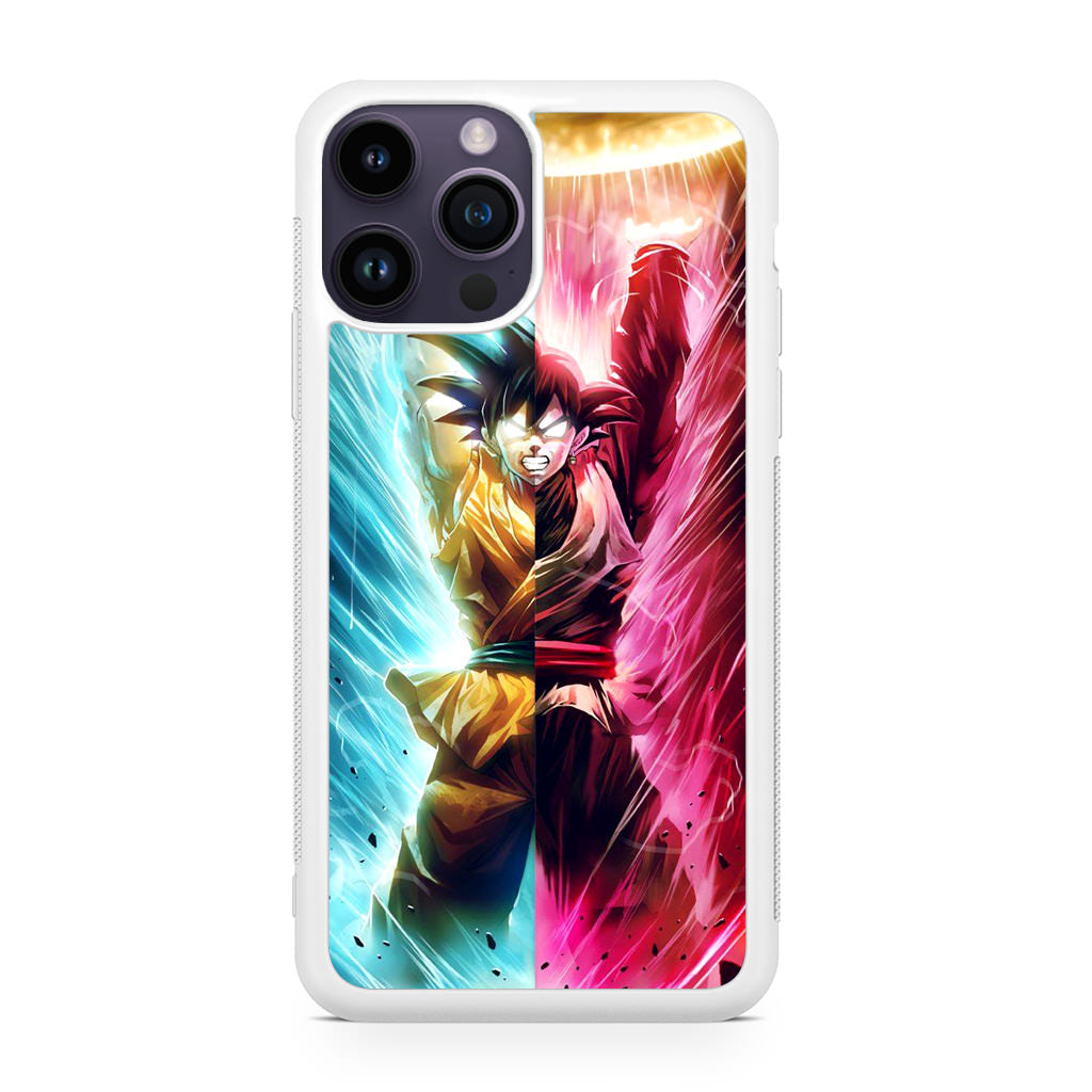 Spirit Bomb Split Goku Dragon Ball iPhone 14 Pro / 14 Pro Max Case