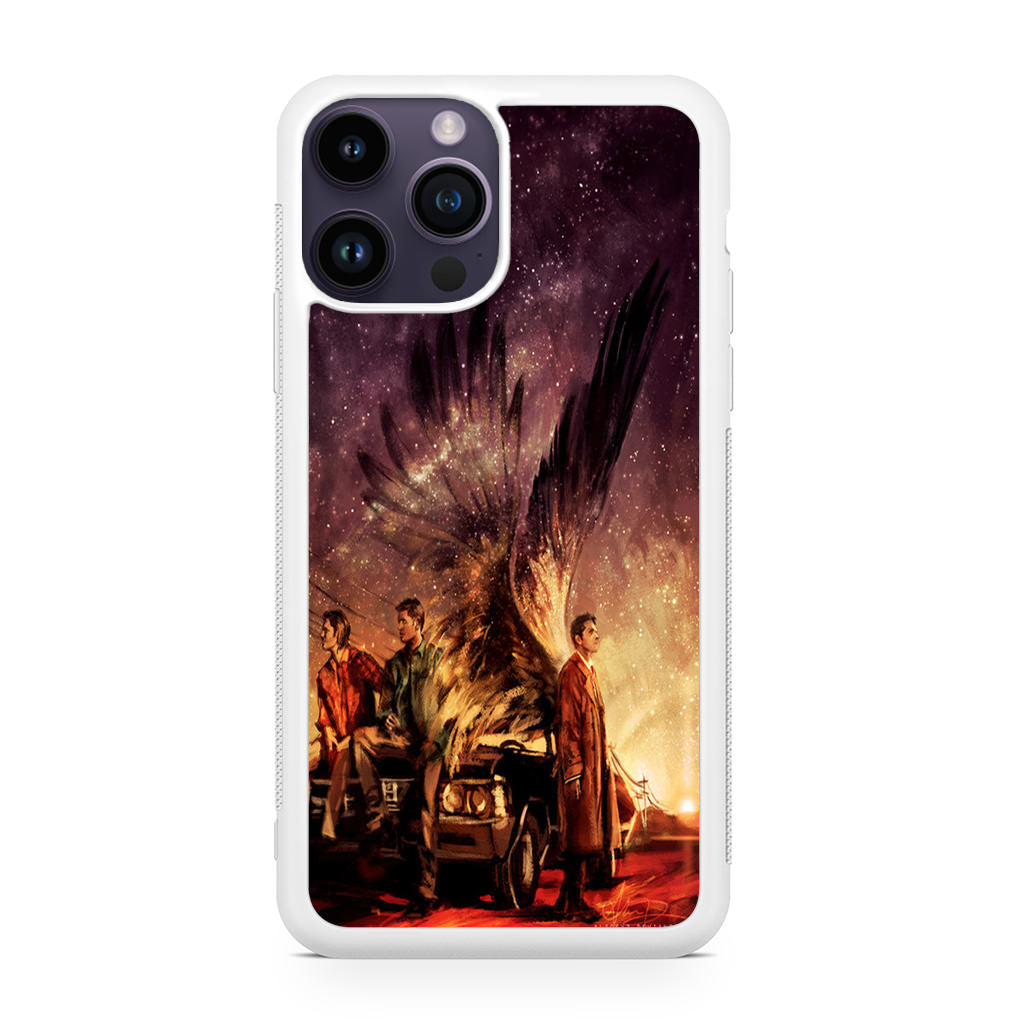 Supernatural Painting Art iPhone 14 Pro / 14 Pro Max Case