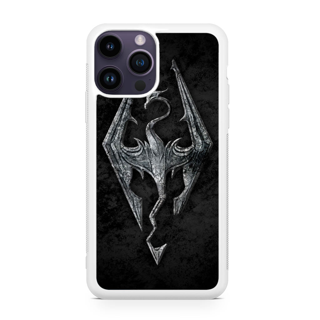 The Elder Scrolls V Skyrim Logo iPhone 14 Pro / 14 Pro Max Case