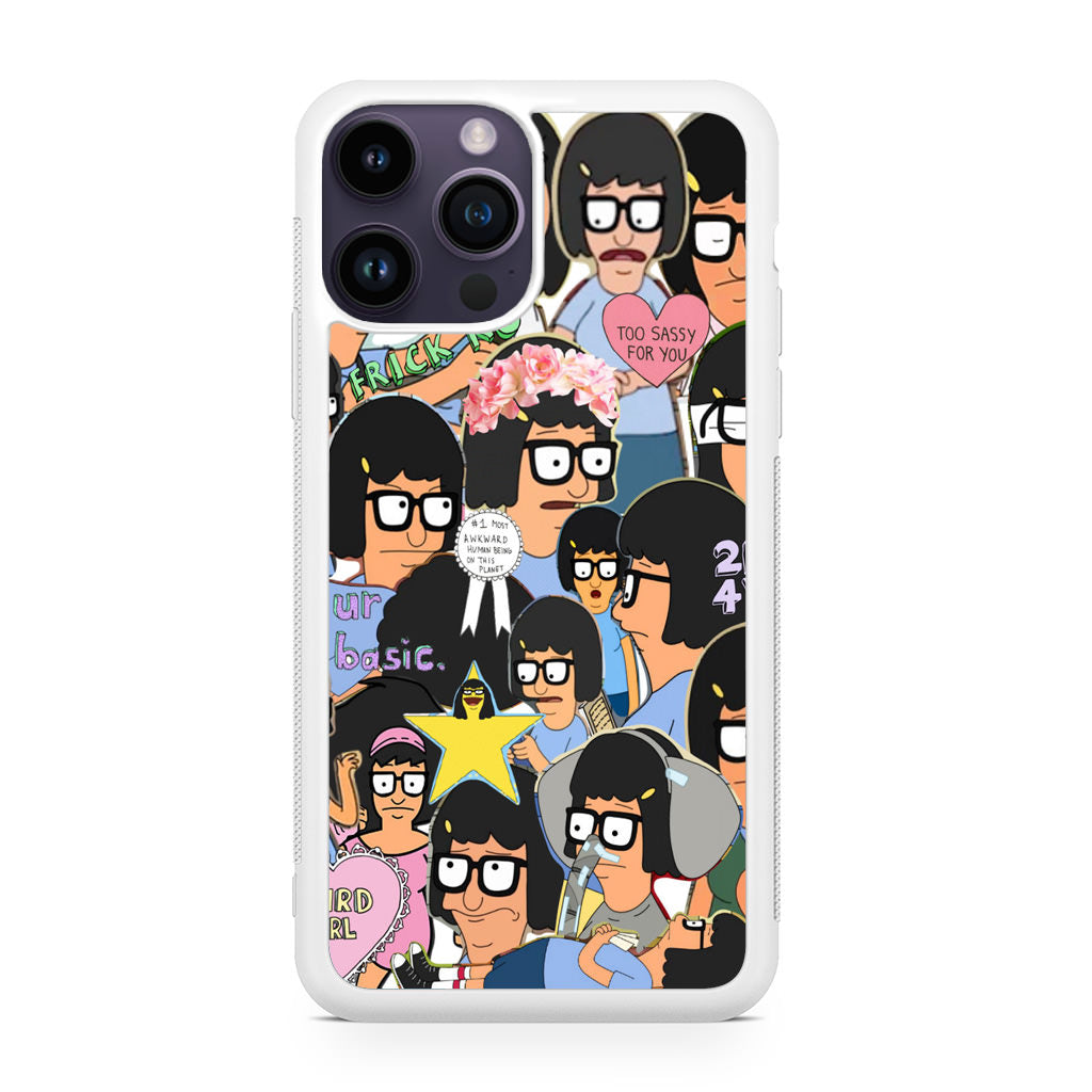 Tina Belcher Collage iPhone 14 Pro / 14 Pro Max Case