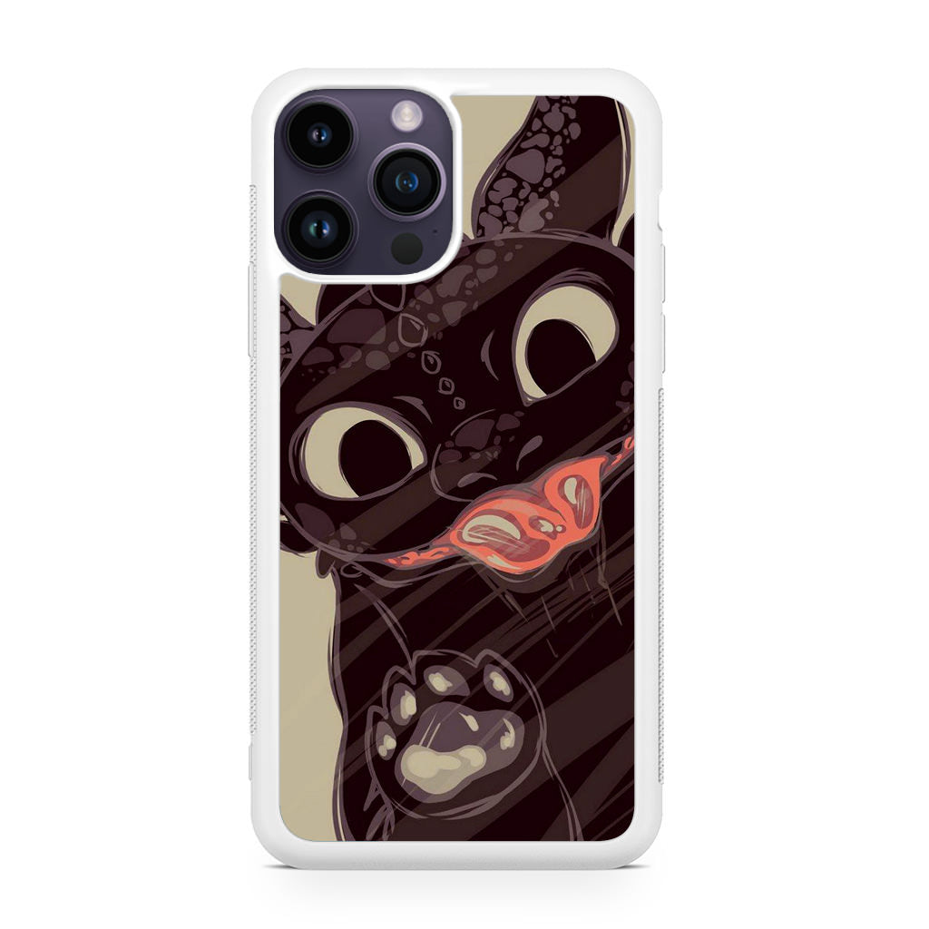 Toothless Dragon Art iPhone 14 Pro / 14 Pro Max Case