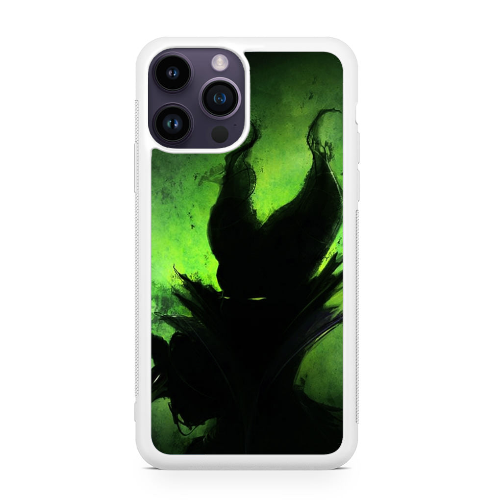 Villains Maleficent Silhouette iPhone 14 Pro / 14 Pro Max Case