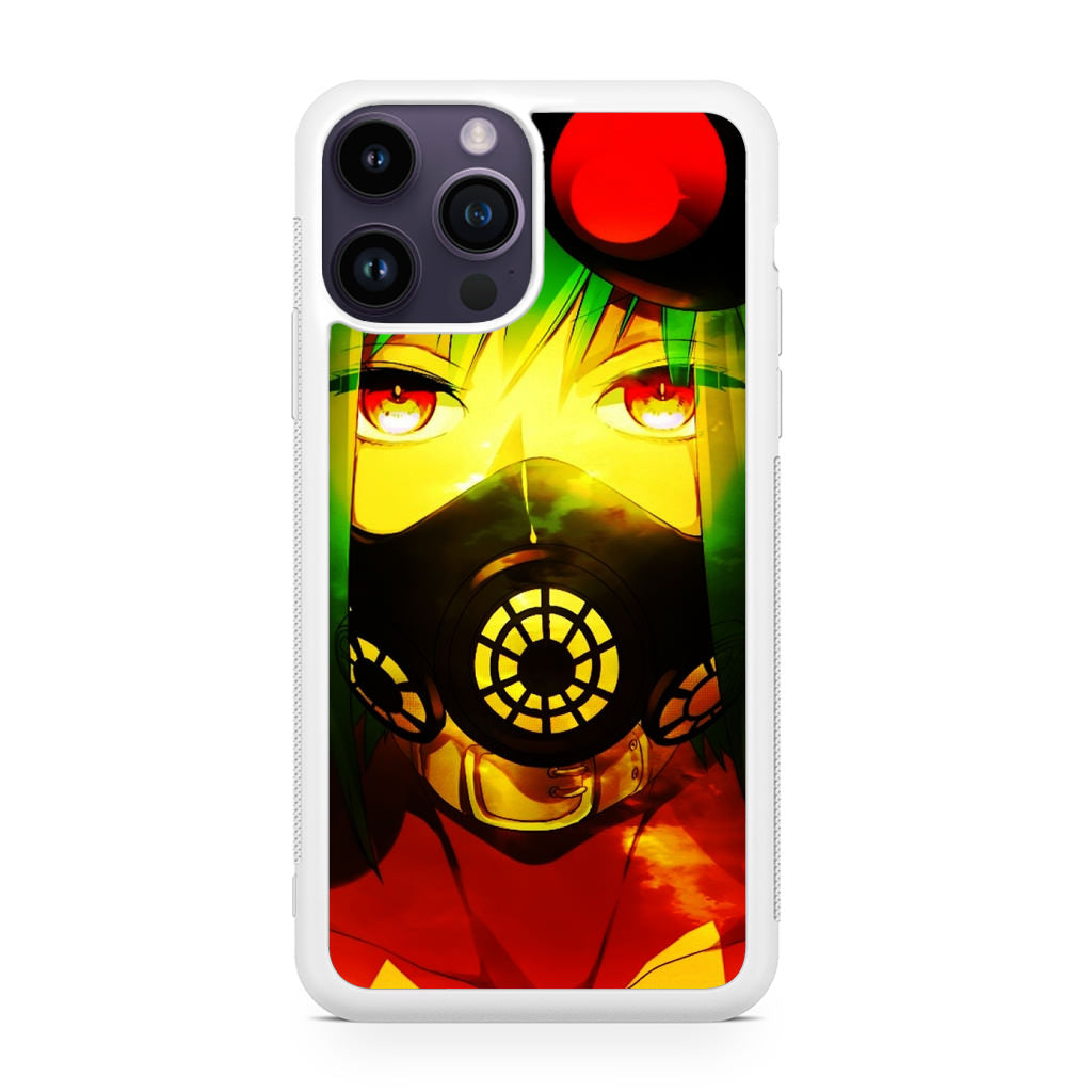 Vocaloid Gas Mask Gumi iPhone 14 Pro / 14 Pro Max Case