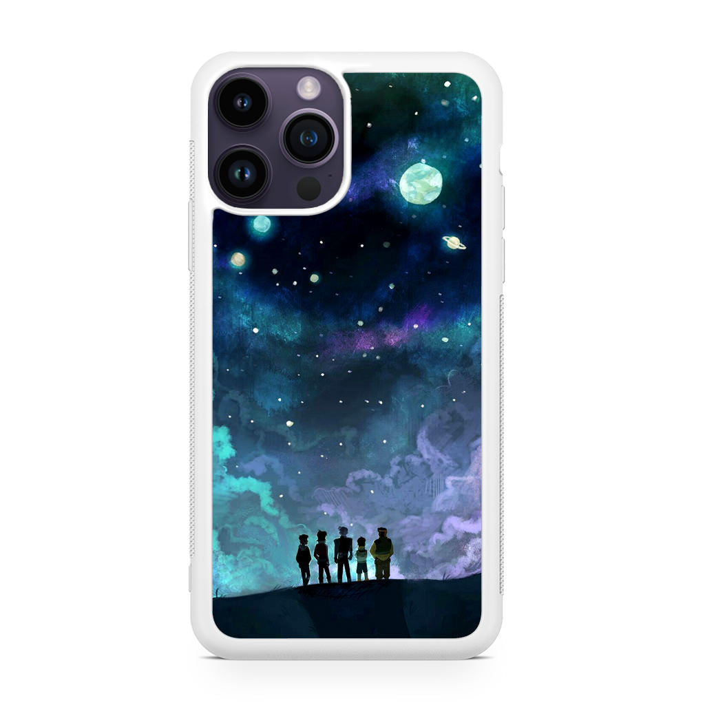 Voltron In Space Nebula iPhone 14 Pro / 14 Pro Max Case