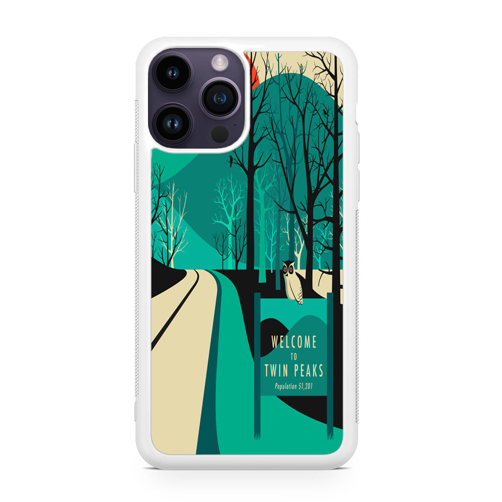 Welcome To Twin Peaks iPhone 14 Pro / 14 Pro Max Case