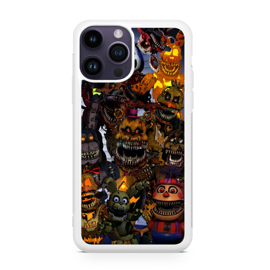 Five Nights at Freddy's Scary Characters iPhone 14 Pro / 14 Pro Max Case