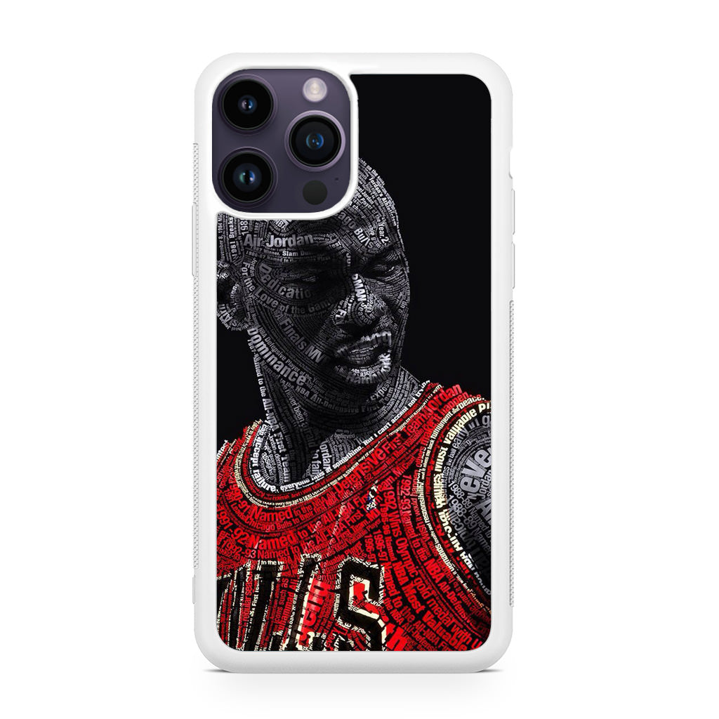 Michael Jordan The Legend iPhone 14 Pro / 14 Pro Max Case