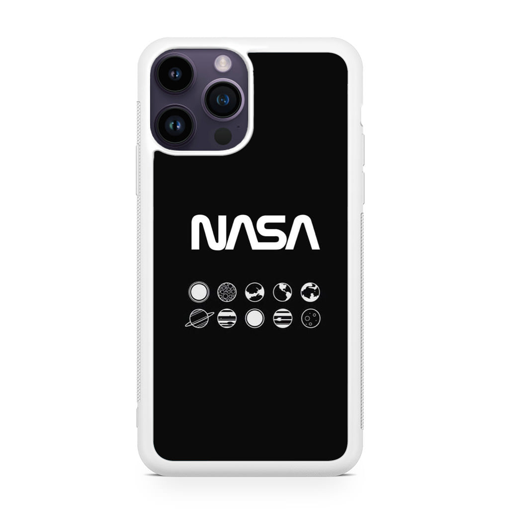 NASA Minimalist iPhone 14 Pro / 14 Pro Max Case