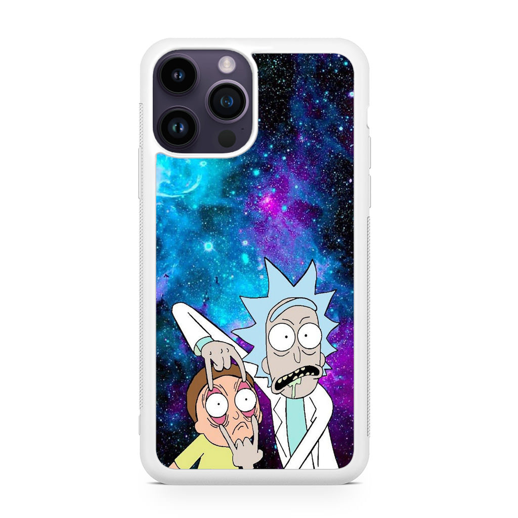 Rick And Morty Open Your Eyes iPhone 14 Pro / 14 Pro Max Case