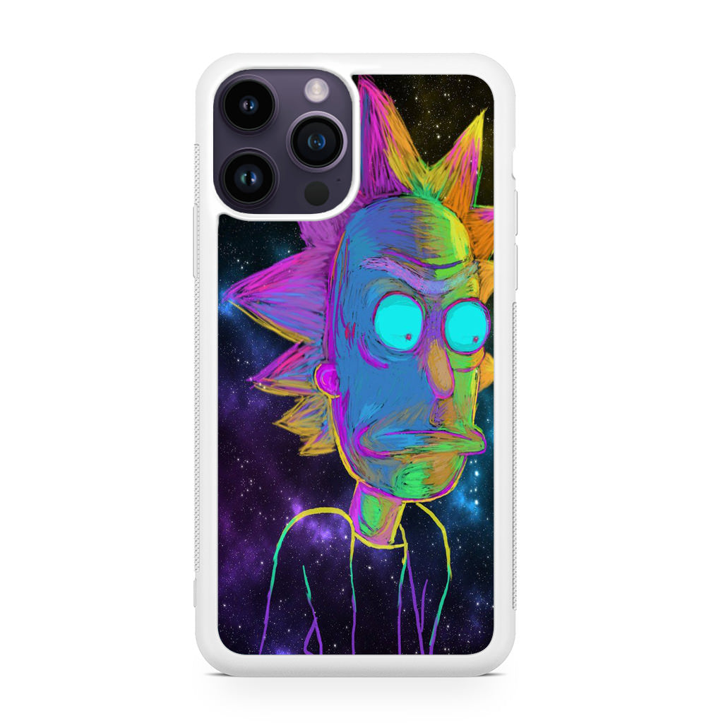 Rick Colorful Crayon Space iPhone 14 Pro / 14 Pro Max Case