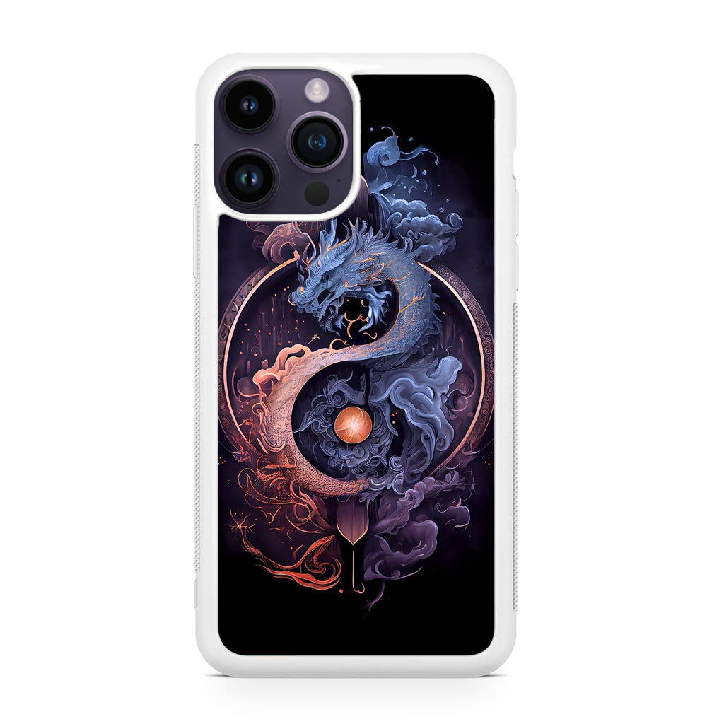 Dragon Yin Yang iPhone 14 Pro / 14 Pro Max Case