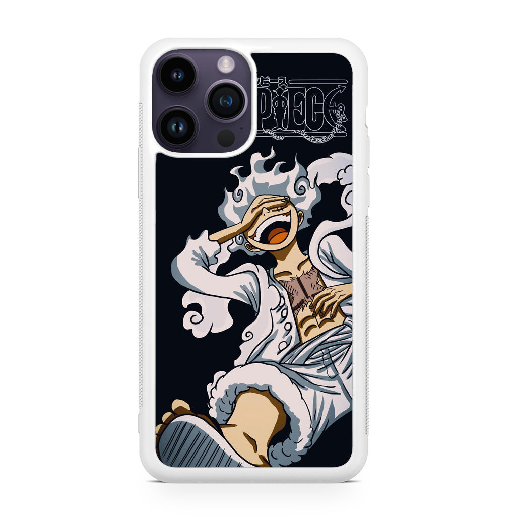 Gear 5 Iconic Laugh - Premium Anime Phone Case | iPhone 14 Pro / 14 Pro Max Case