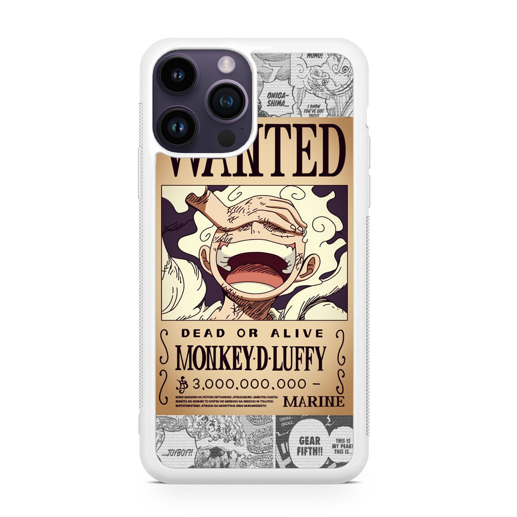 Gear 5 Wanted Poster iPhone 15 Pro / 15 Pro Max Case