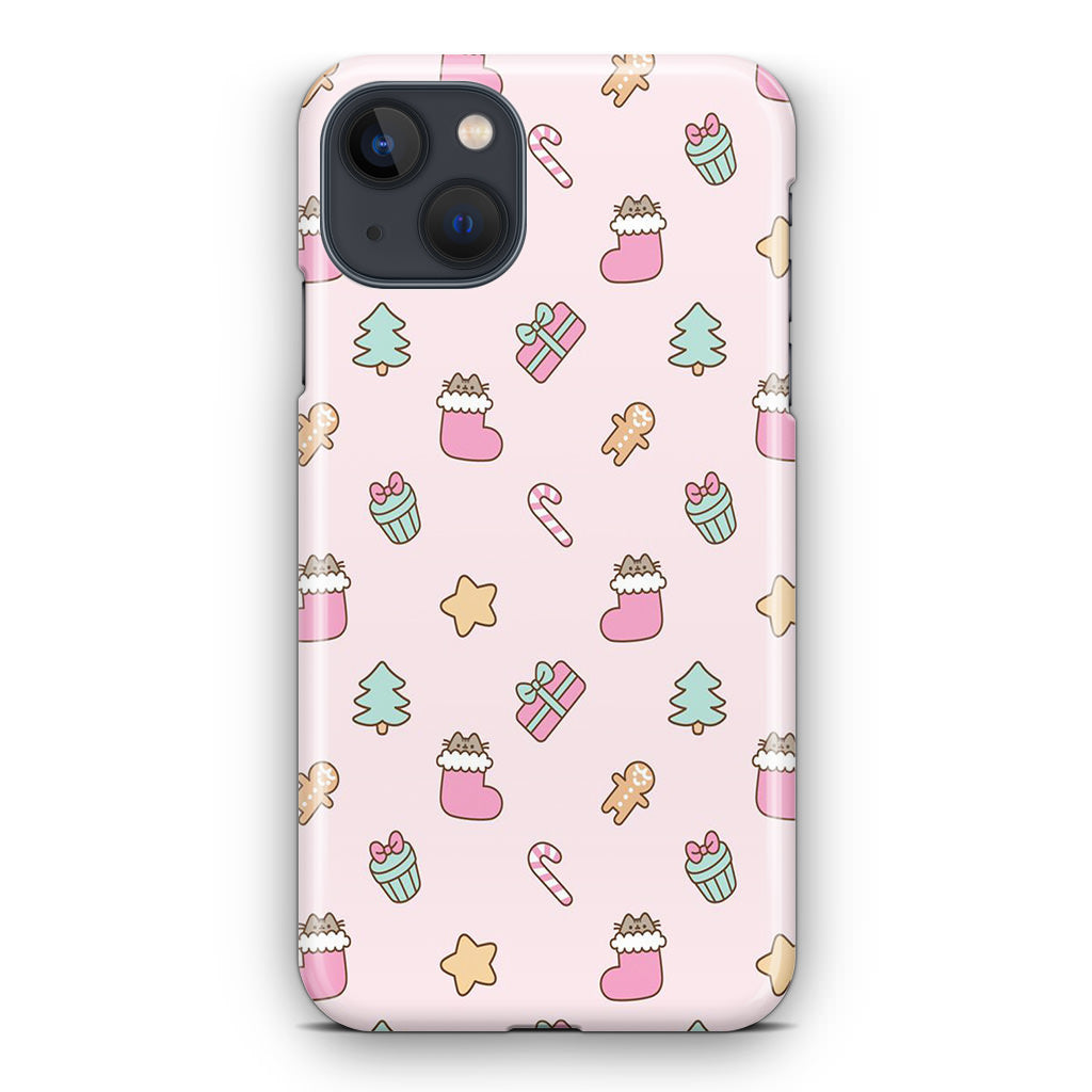 About Chrismas Pattern iPhone 14 / 14 Plus Case