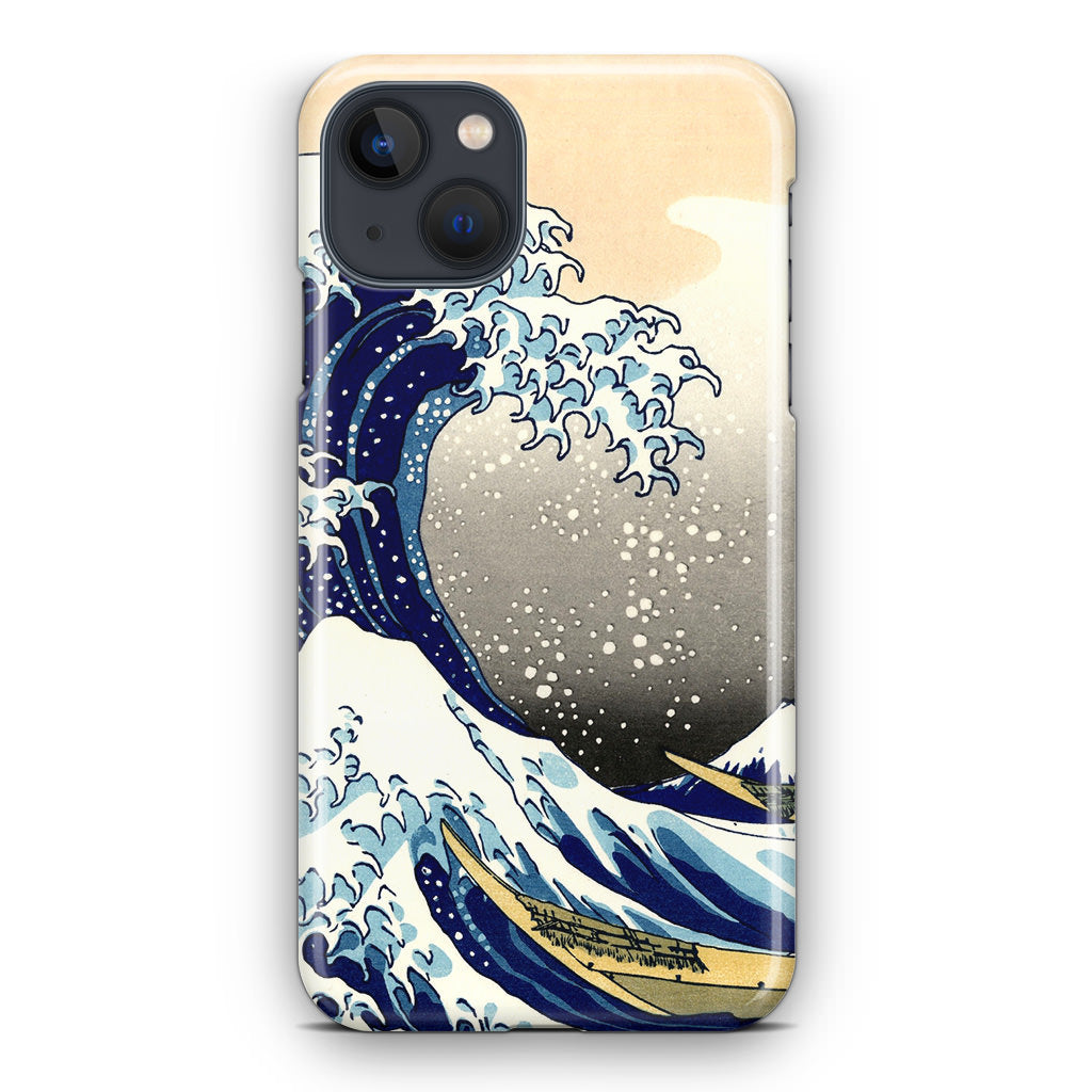Artistic the Great Wave off Kanagawa iPhone 14 / 14 Plus Case