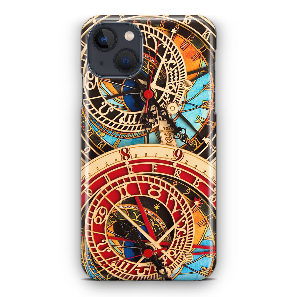 Astronomical Clock iPhone 14 / 14 Plus Case
