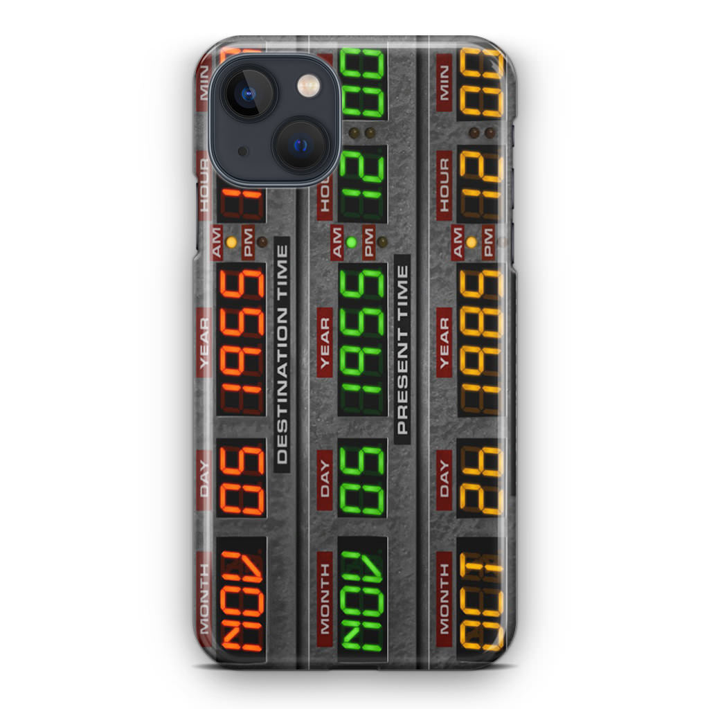 Back To The Future Time Circuits iPhone 14 / 14 Plus Case