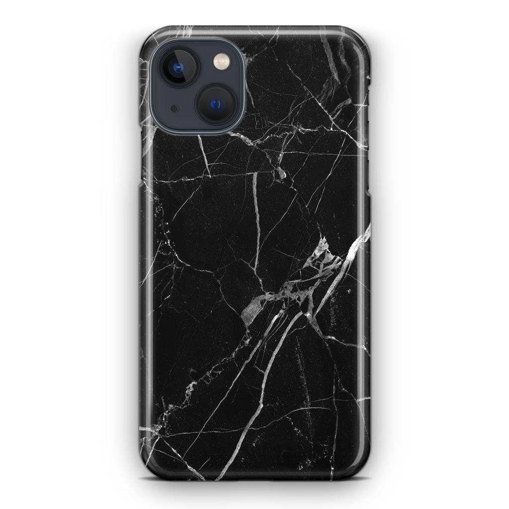 Black Marble iPhone 14 / 14 Plus Case