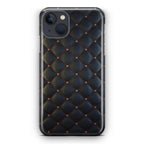Black Royal Pattern iPhone 15 / 15 Plus Case