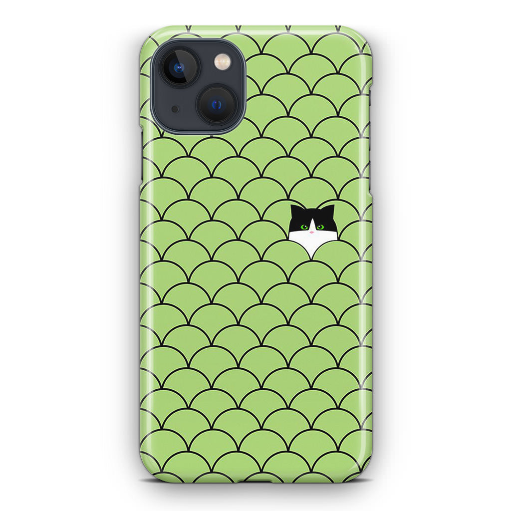 Cat Circles iPhone 14 / 14 Plus Case