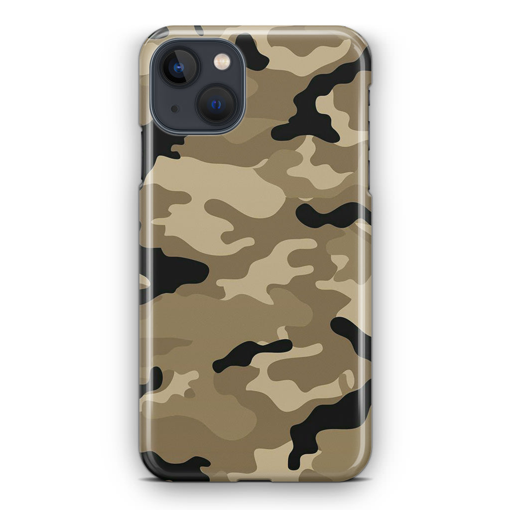 Desert Military Camo iPhone 14 / 14 Plus Case