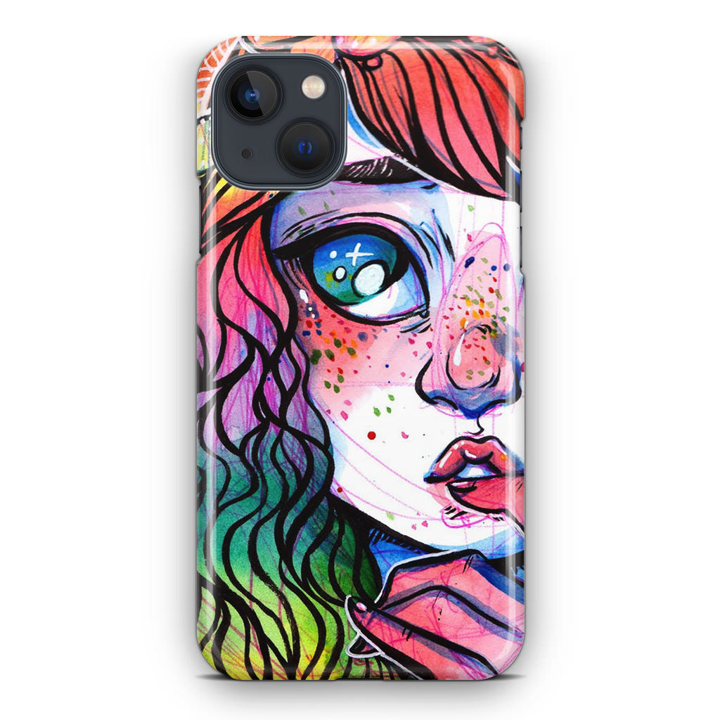 Eyes And Braids iPhone 14 / 14 Plus Case