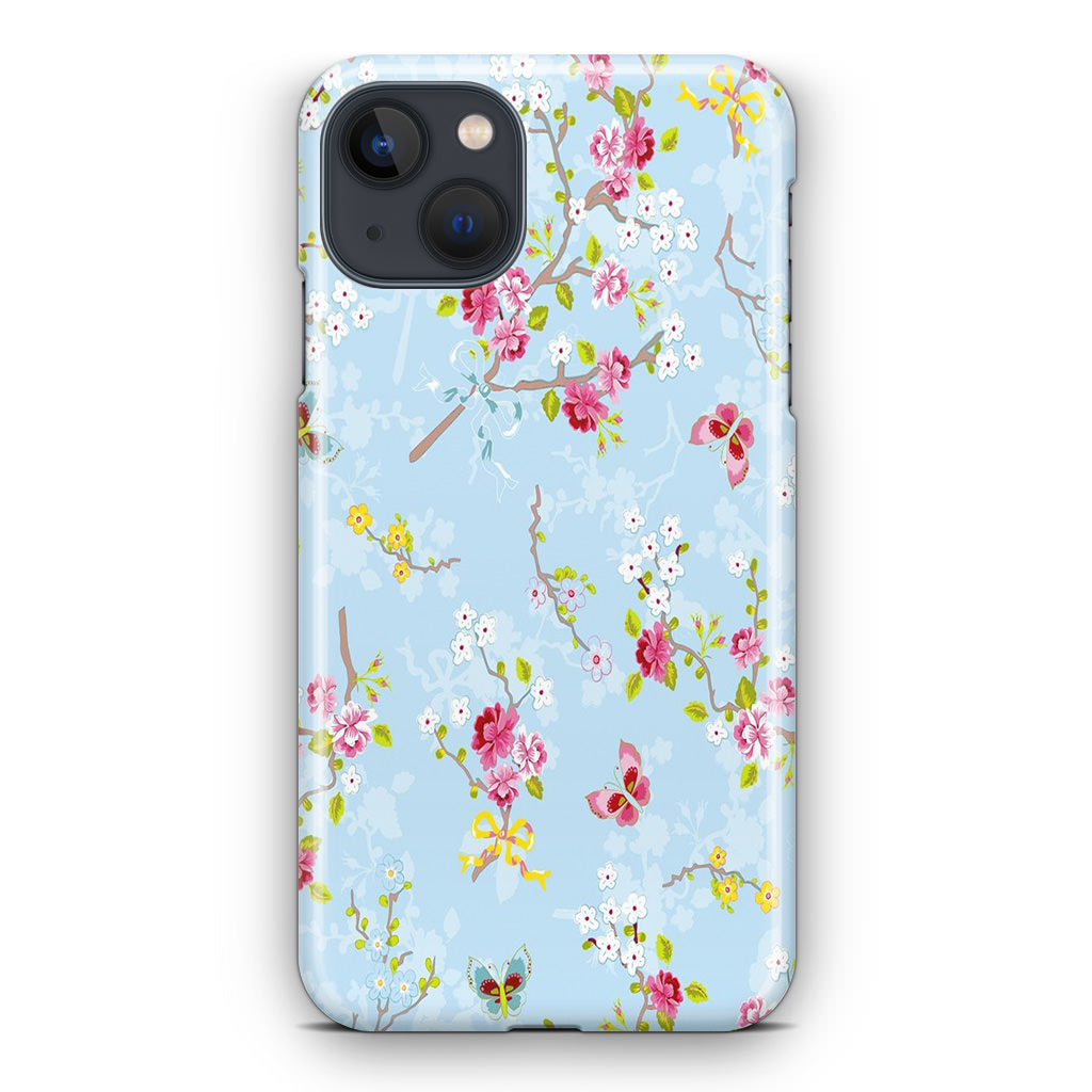 Floral Summer Wind iPhone 14 / 14 Plus Case