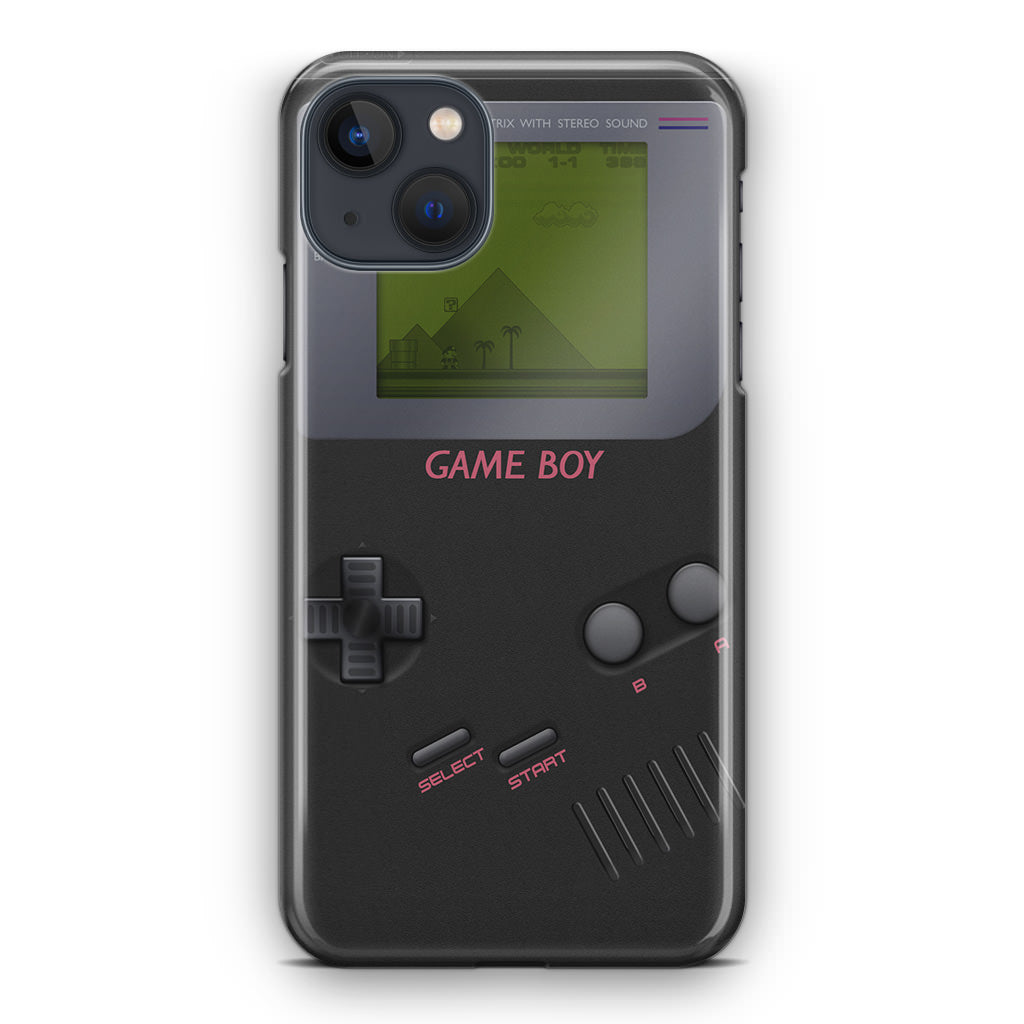 Game Boy Black Model iPhone 14 / 14 Plus Case