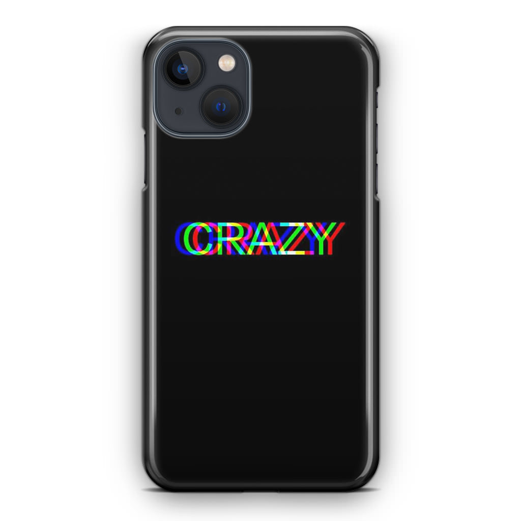 Glitch Crazy iPhone 14 / 14 Plus Case