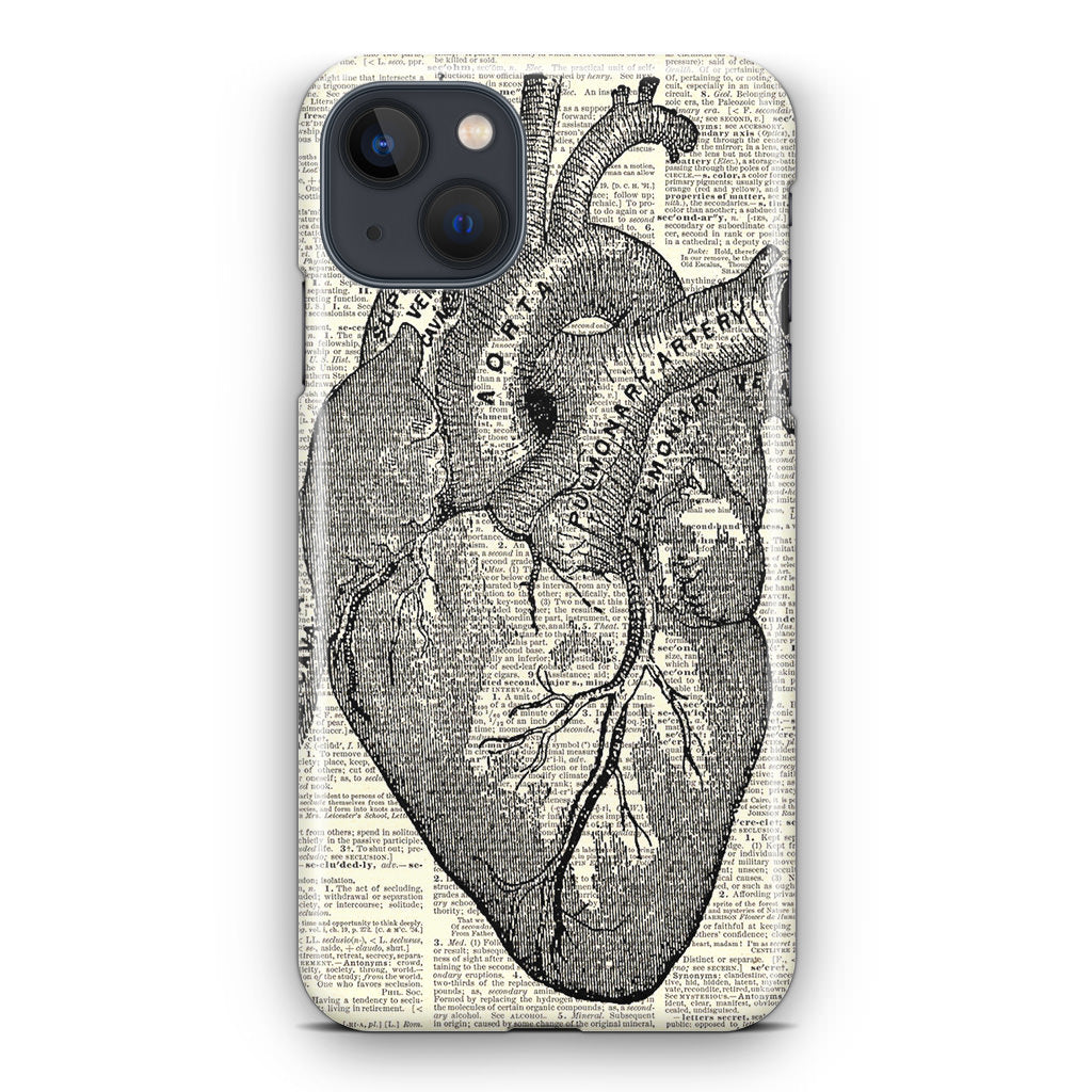 Heart Book Art iPhone 14 / 14 Plus Case