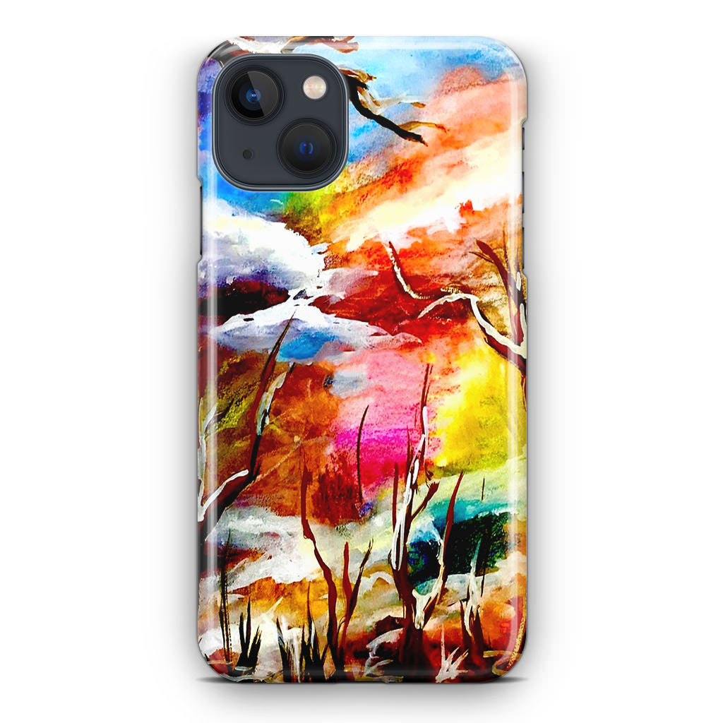 I Sense Winter's Wonderful Warmth iPhone 14 / 14 Plus Case