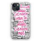John Green Quotes I'm in Love With Cities iPhone 14 / 14 Plus Case